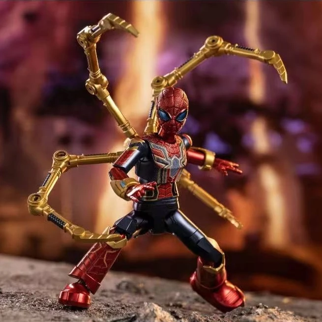 Blokees Building Block Man Marvel Galaxy Version Chapter 2 Spider-Man Doctor نموذج متحرك غريب مجموعة ألعاب الربط هدية #3