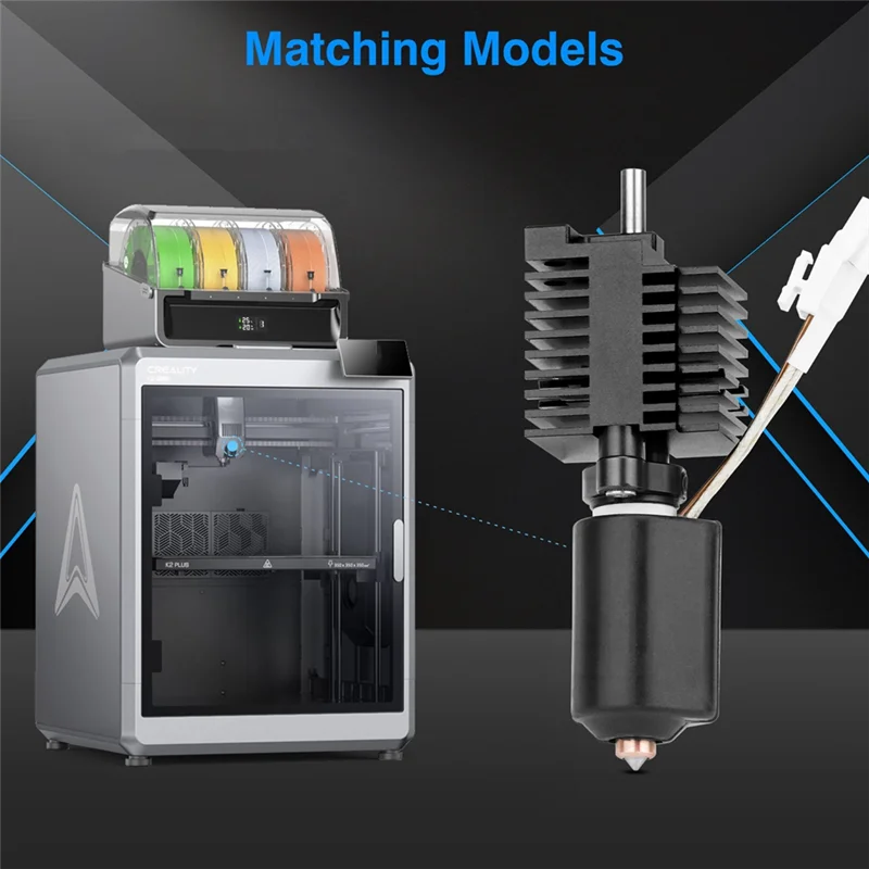 K2 Plus 가열 블록 키트 가열 블록 3D 프린터 예비 부품용