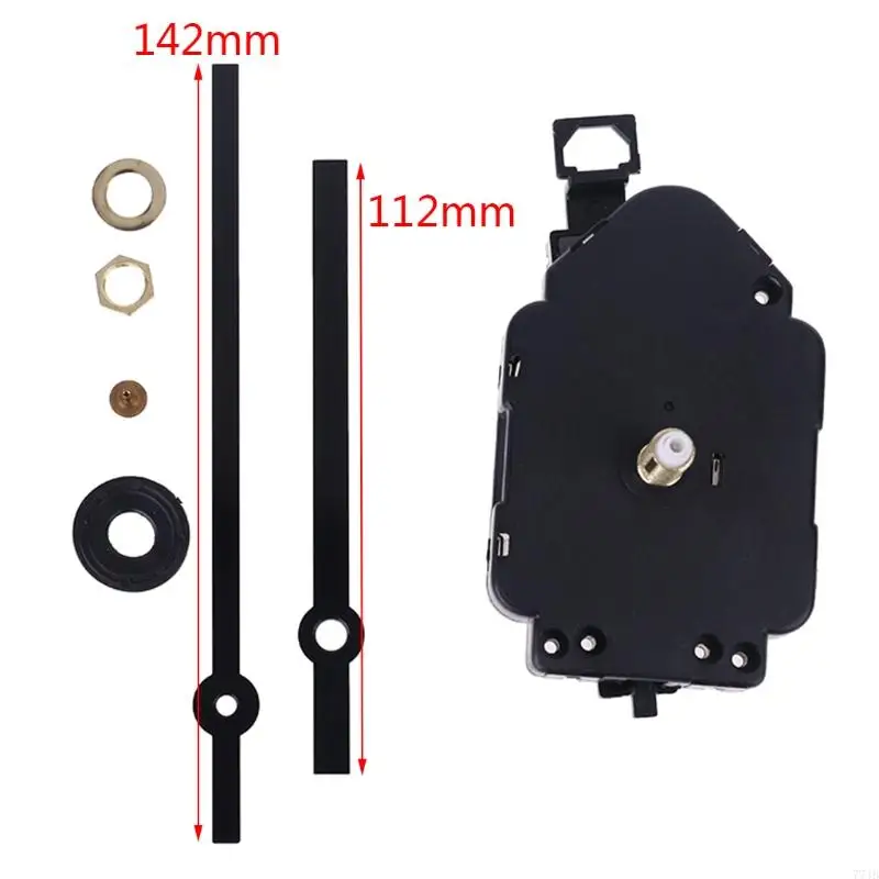 77Jb wandkwarts Pendulum klokmotorbewegingsmechanisme diy vervangende reparatie handen fittingen onderdelen huisdecoratie