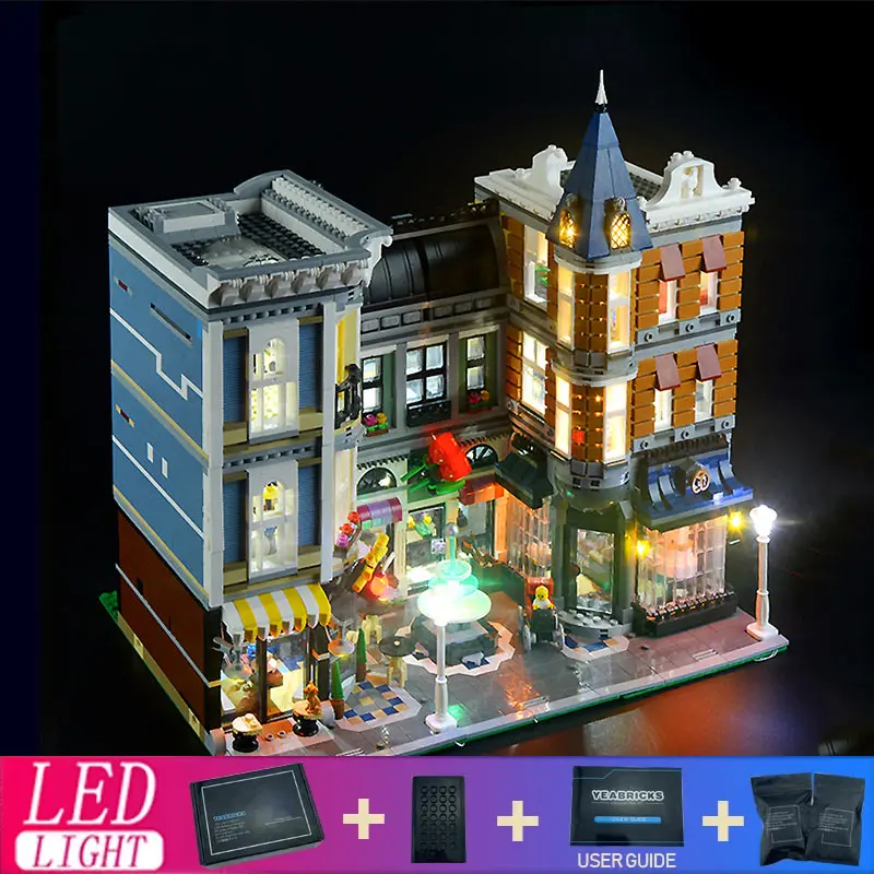 

Diy LED Light Kit For LEGO 10255 Assembly Square（Only LED Light,Without Blocks Model ）