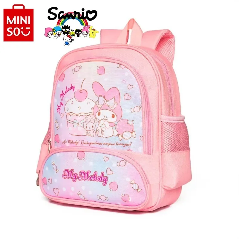 Kuromi's nieuwe kinderrugzak luxe merk meisjesschooltas cartoon schattige basisschool student schooltas van hoge kwaliteit