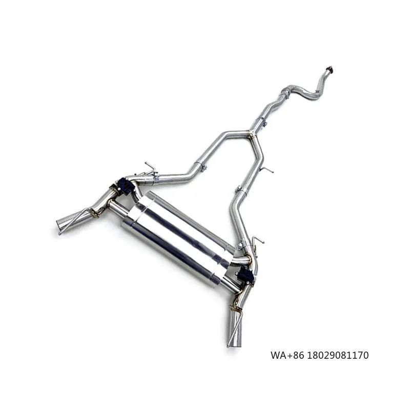 

Новая выхлопная система Valvetronic из нержавеющей стали для CT4 2.0T (2019-2023) с глушителем и клапаном, тюнинг-комплект