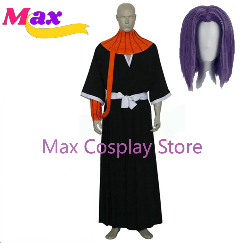 Max Cos Anime Ayasegawa Yumichika Uniform COS Clothing Cosplay Costume Halloween Christmas Suits Custom Size