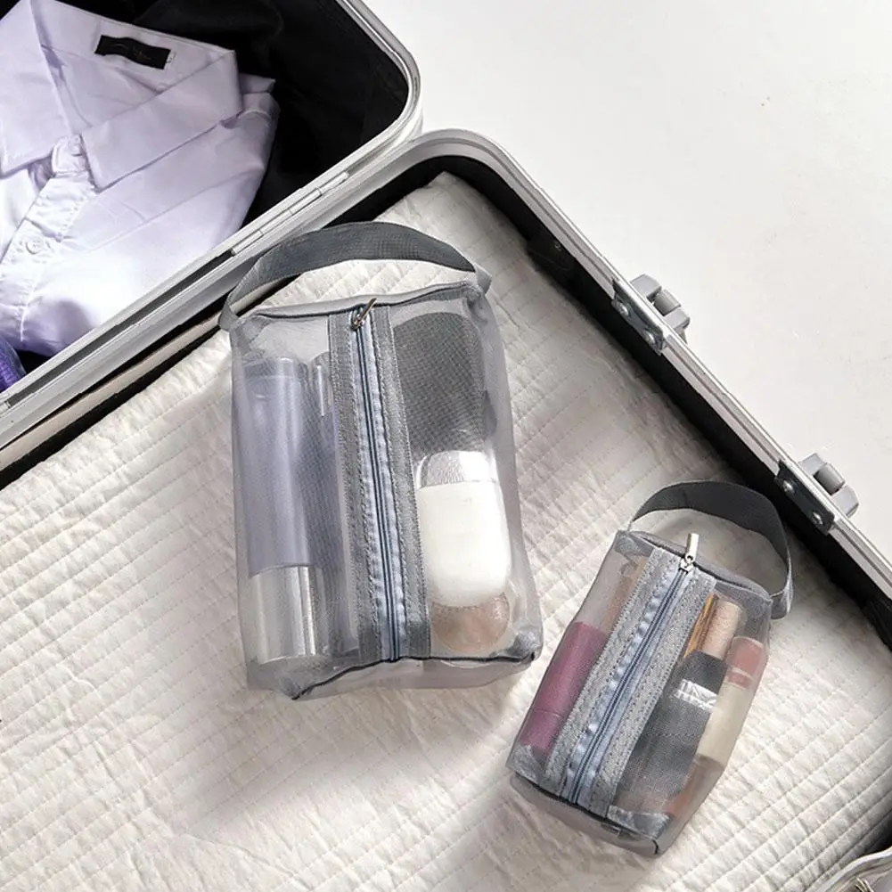 Travel Storage Three Piece Multifunctional Combination Ziplock Bag Line Earphone Organizer Power Bank Cosmetics Waterproof W5Z5