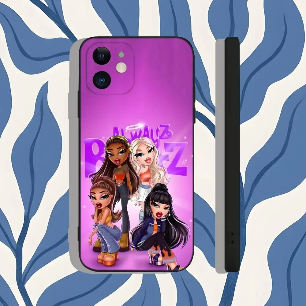 Custodia per telefono Lovely Doll B-Bratz-S per iPhone 17,16,15,14,13,12,11,X,XS,8,7,Pro,Max,Plus,E,SE4,Air,Mini Design, regalo in morbido TPU
