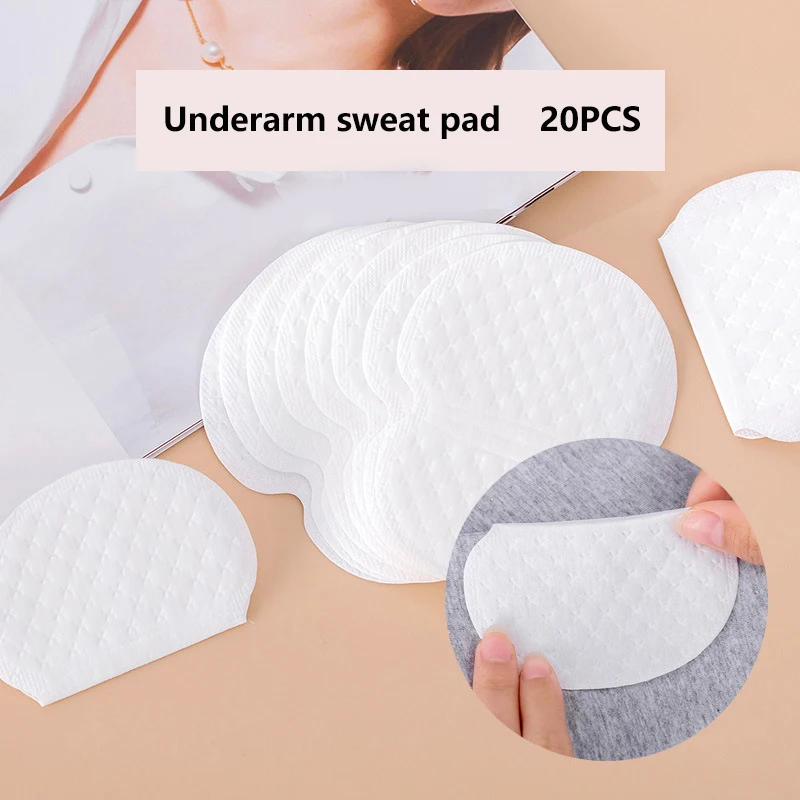 10/20pcs Mint Flavor Sweat Pads Deodorants Underarm Anti Perspiration Sweat Pads Disposable Armpit Absorb Sweat Shield Pads