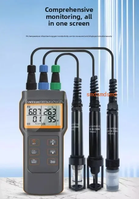 Water Quality Meter 5 in 1 AZ Instrument AZ86031 - DO Salinity PH CF Temp
