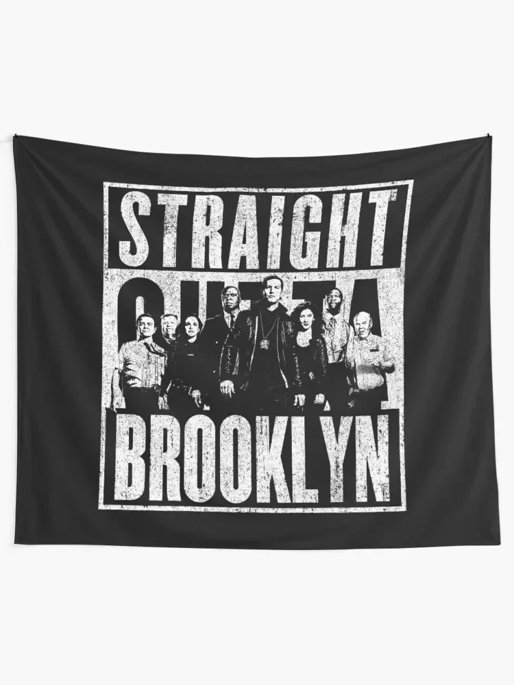 Straight Outta Brooklyn Tapestry Room Ornaments Wall Carpet Decoration Bedroom Tapestry