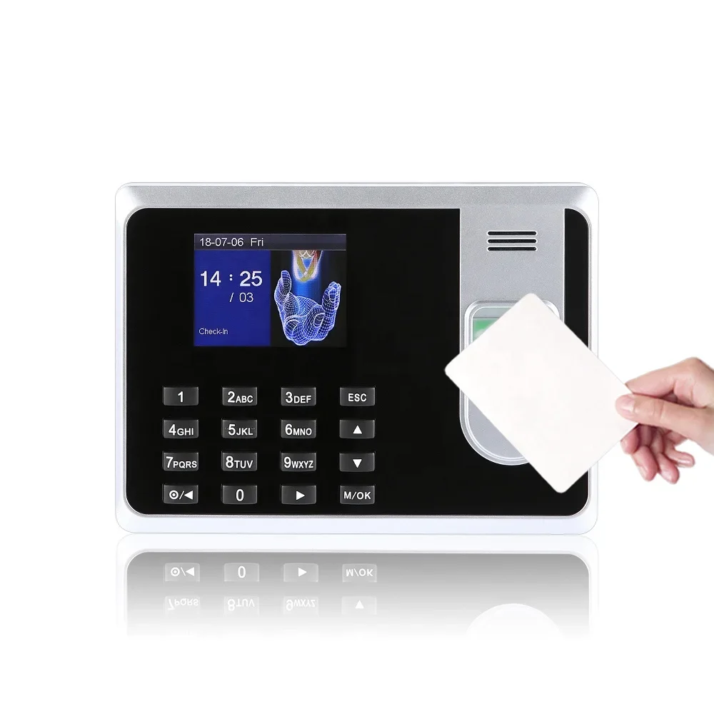 Free SDK Biometric 125Khz ID or IC card  fingerprint reader biometric machines Fingerprint Time Clock