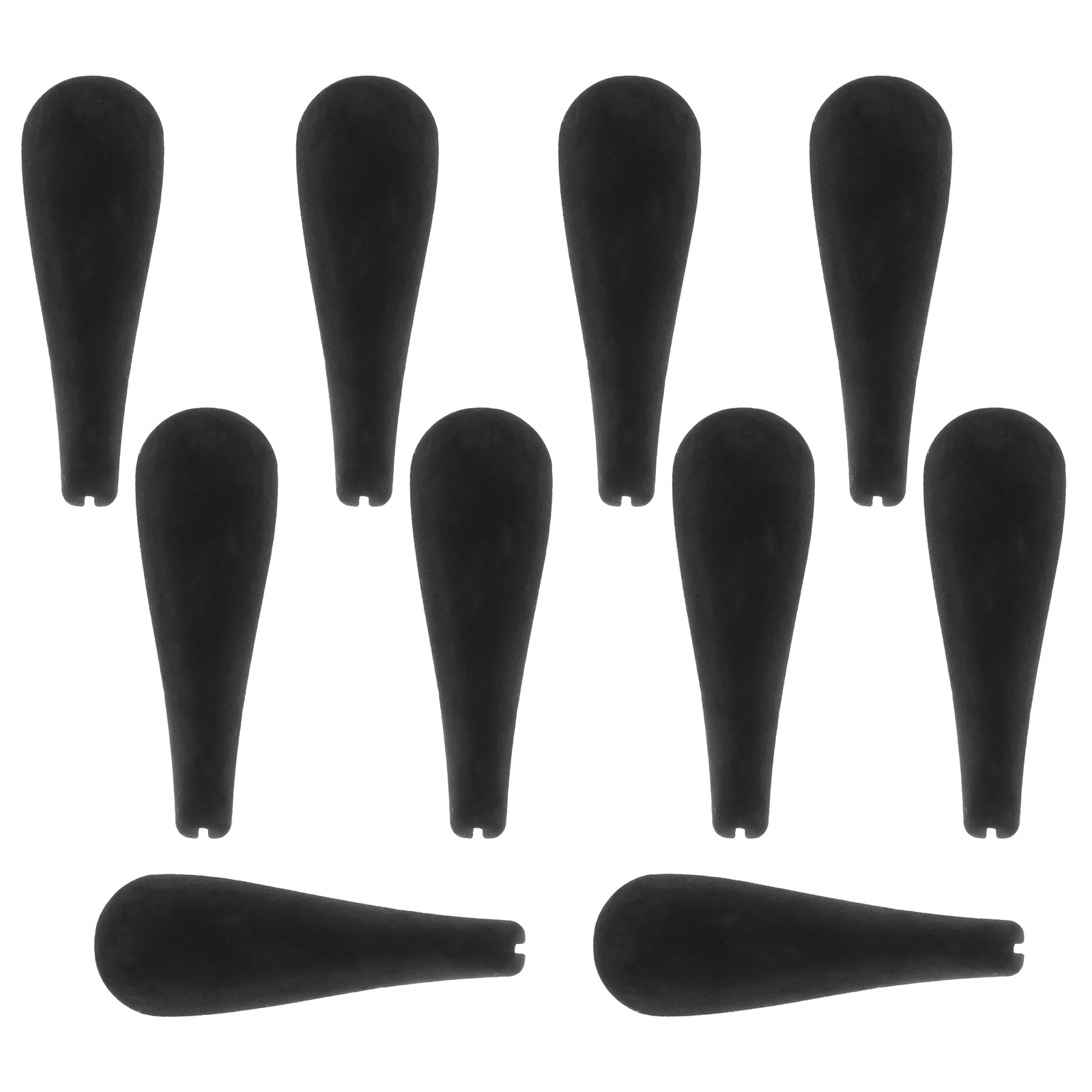 

10 pcs Hanger Shoulder Pads Black Thick Wide AntiSlip Deformation Prevention Suitable Banquet Dress Sweater Suit Underwear