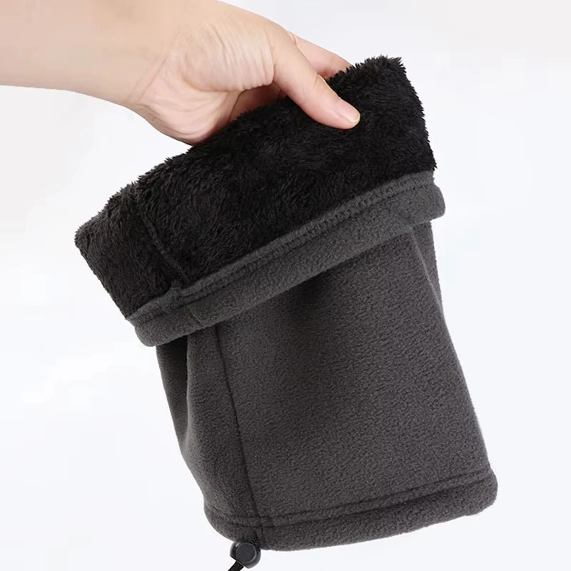 Sciarpa maschera da ciclismo per uomo e donna sci antivento alpinismo caldo cappello in pile a prova di freddo protezione del collo teste di copertura del collo