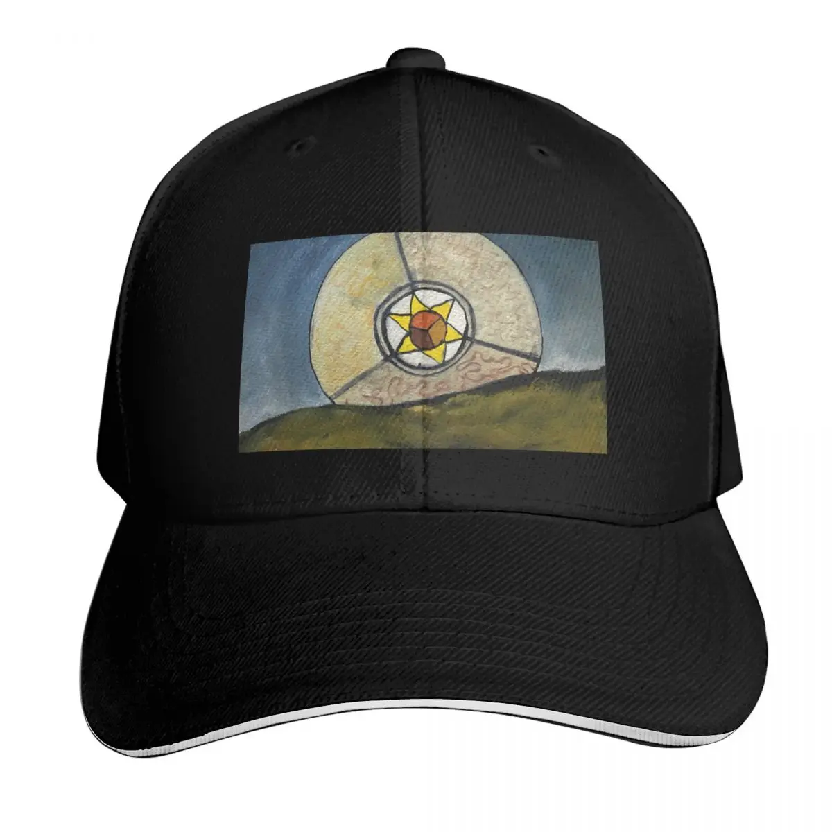 Boné de beisebol com pintura de mandala, novo, chapéus de inverno para homens, boné masculino de luxo, chapéus exclusivos, chapéus femininos, masculinos