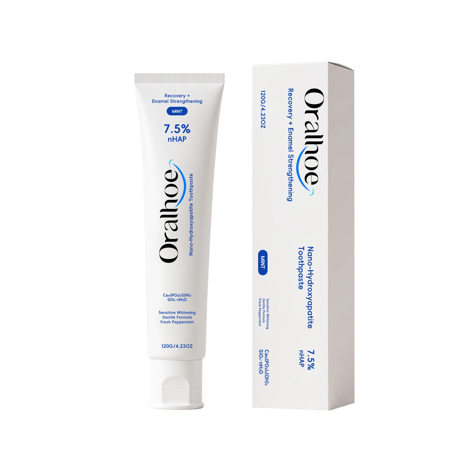 Hydroxyapatite Toothpaste Stain Removal Eliminate Bad Breath Oral Hygiene Cleansing Prevent Dental Cavities Whitening Toothpaste