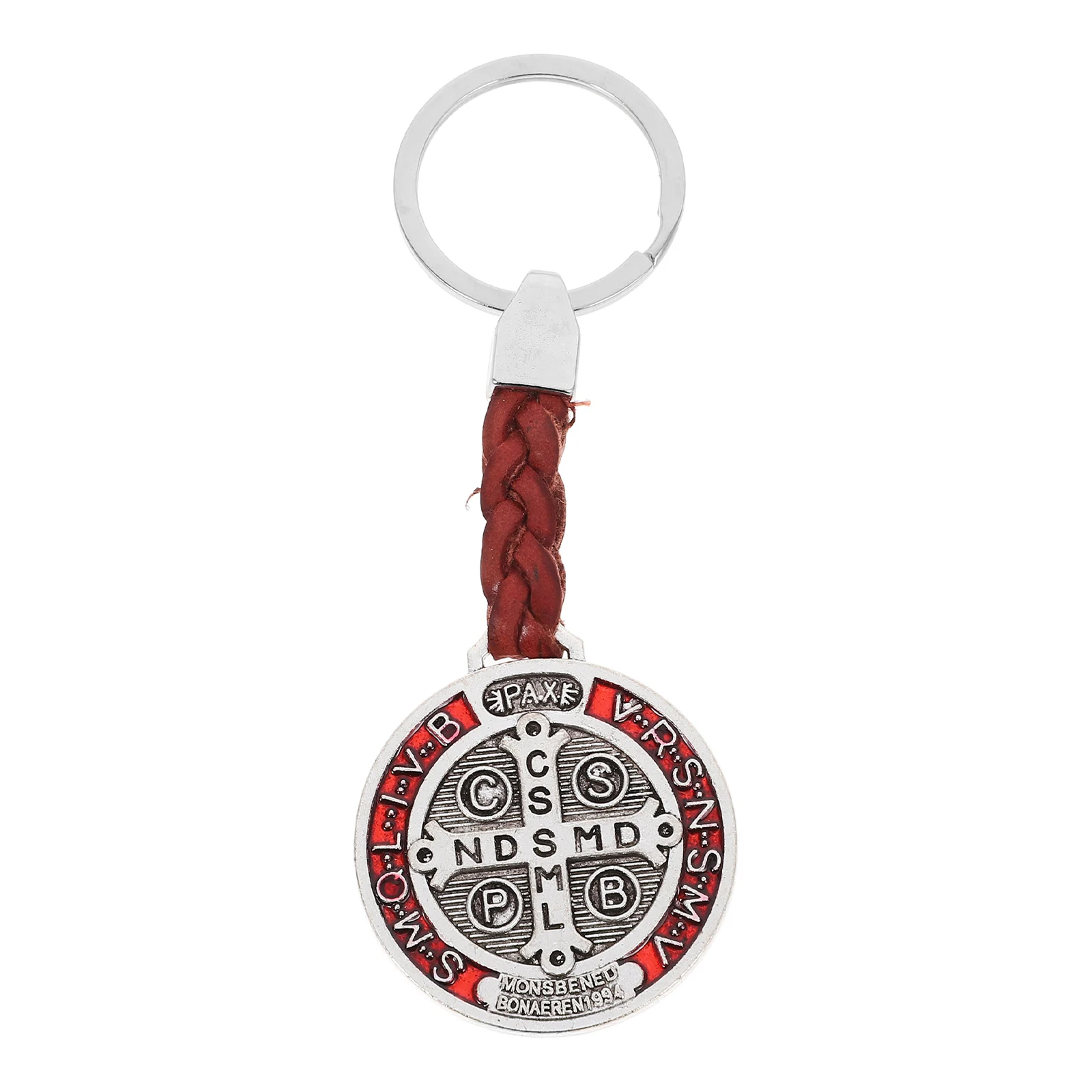 

Keychain Religious Rings Pendant Bag Purse Hanging Charm Wallet Key Chain Metal Rope Material Lightweight Durable Practical