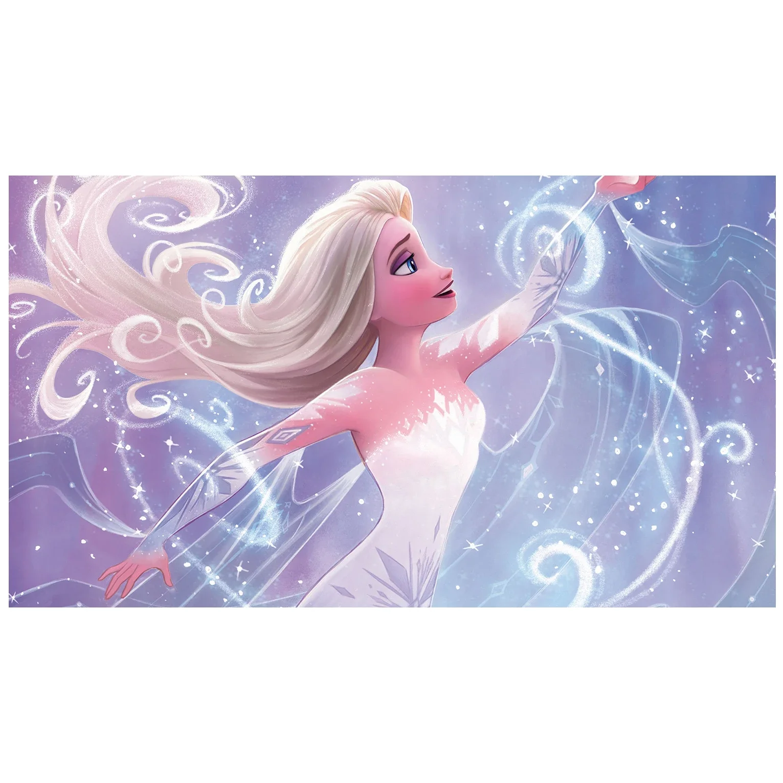 Lorcana TCG Game Playmat Stitch Rock Star Elsa The Spirit Winter Game Mat Great Illuminary Seven-dwarfs with Free Bags