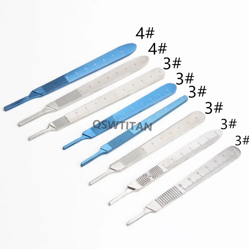 Ophthalmic Bard-parker blade handle stainless steel/Titanium eye surgical instrument