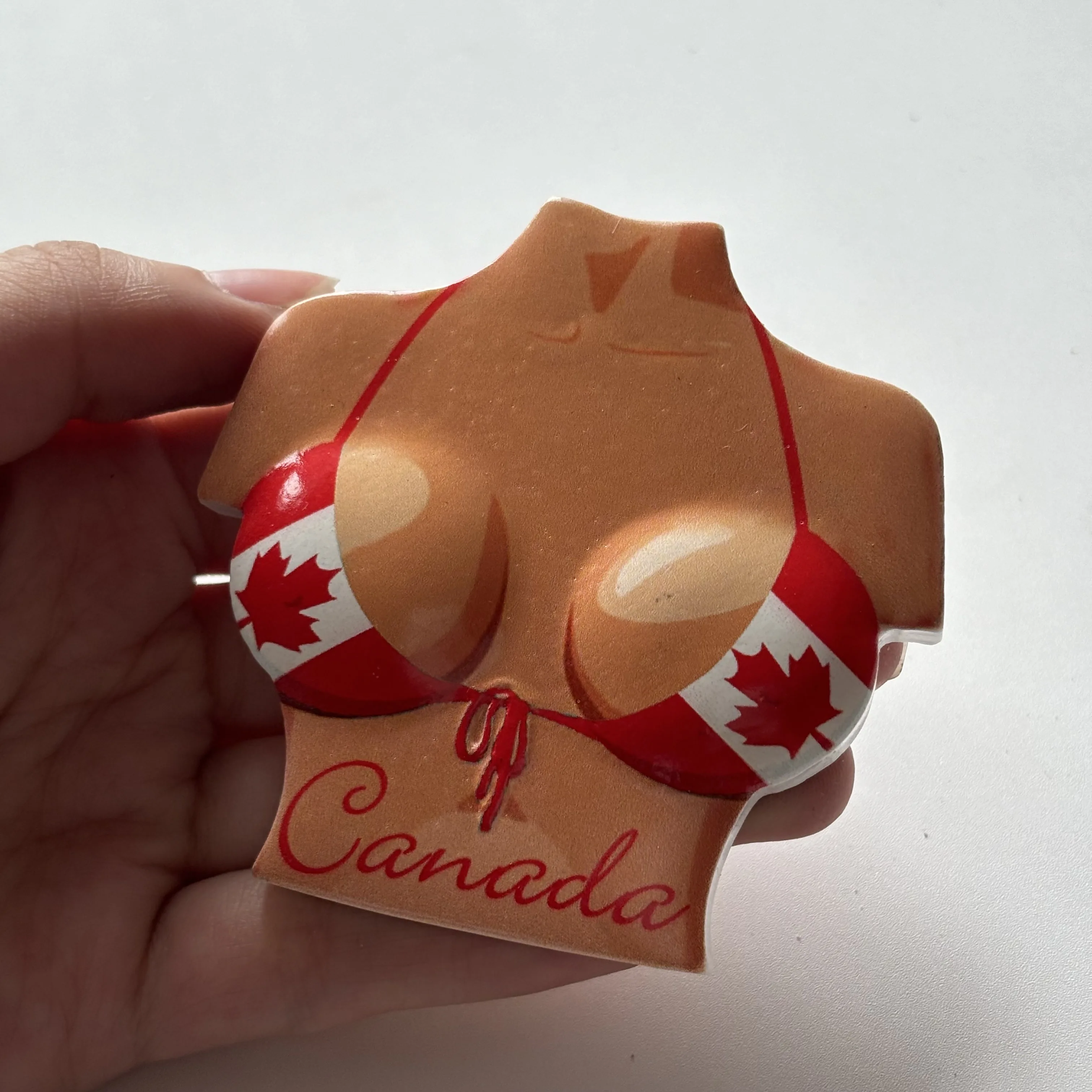 Bikini Canadian flag model Refrigerator magnets Gift crafts three-dimensional decorations travel souvenirs