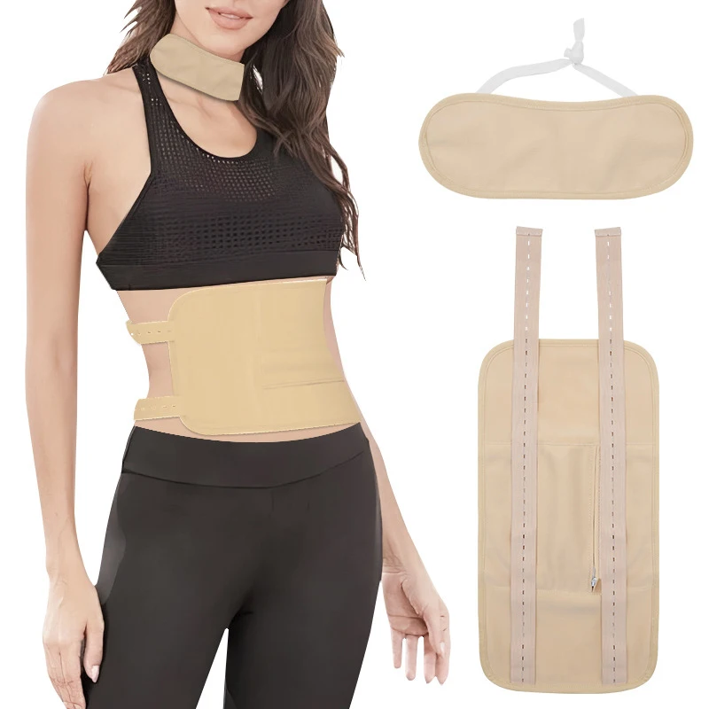 Cloth Reusable Waist Wrap Castor Oil Pack Kits For Insomnia Constipation Inflamma Back Massager Waist Massage Tools Accessories
