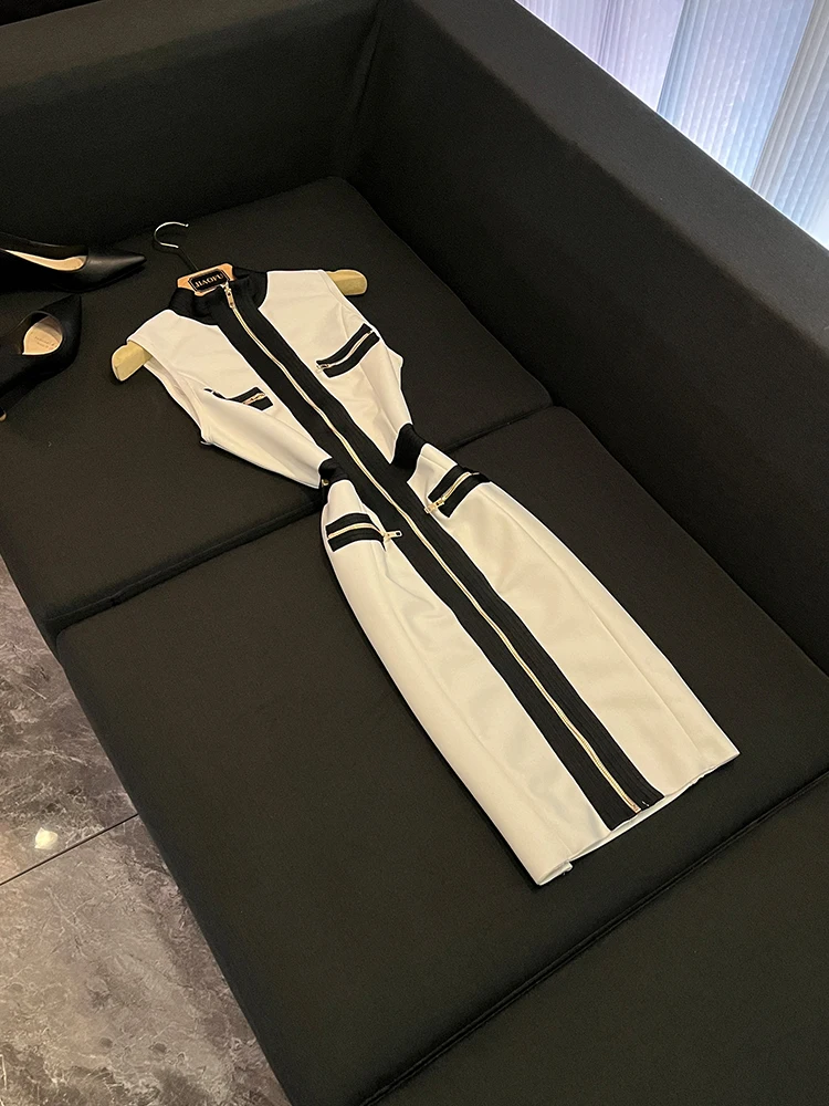 

Ele Slim Fit Zipper Dr High Waist Wrap around Skirt Sle Women's Faion Spring Autumn Winter Seasonal Ci Commute