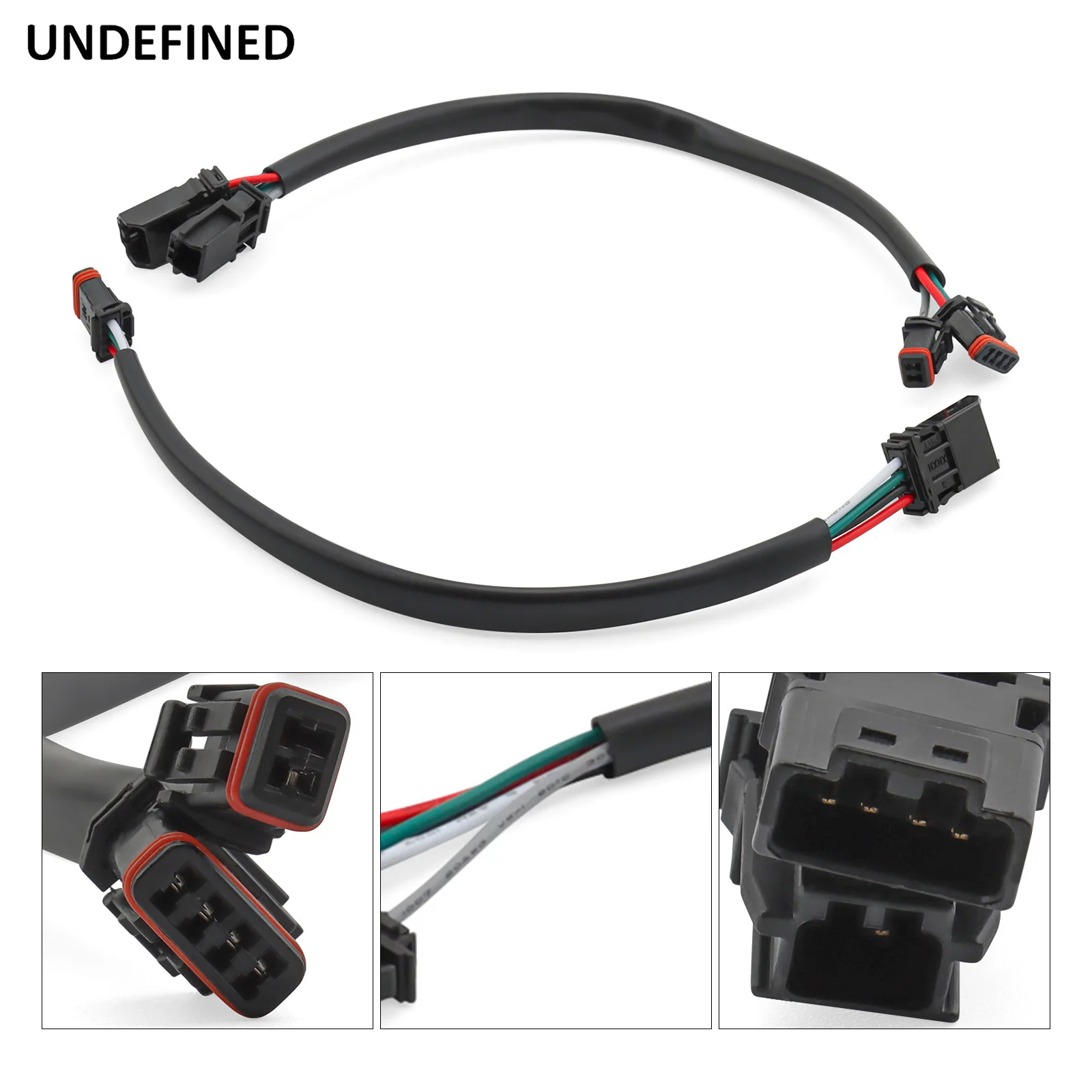 8"/10"/ 12"/ 14"/16" Can-Bus Handlebar Wiring Wire Extension Harness For Harley Sportster Dyna Fat Bob Touring Road King Trike view 5