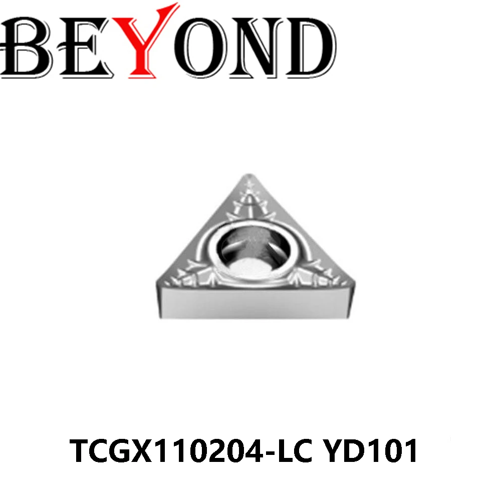 

Original TCGX110204-LC YD101 Cutter Machine Tools BEYOND Carbide Inserts TCGX TCGX110204 LC Turning Boring Bar Lathe CNC Metal