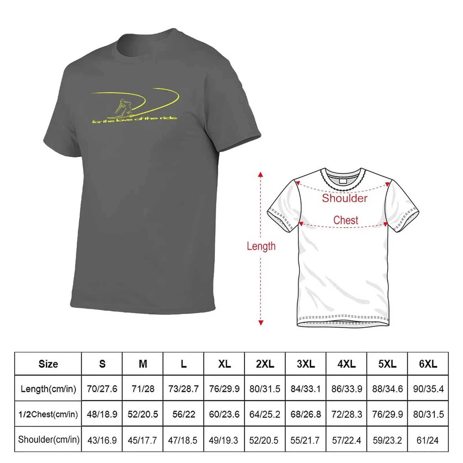 New For the love of the ride T-Shirt graphics t shirt Tee shirt t shirt man cat shirts mens champion t shirts
