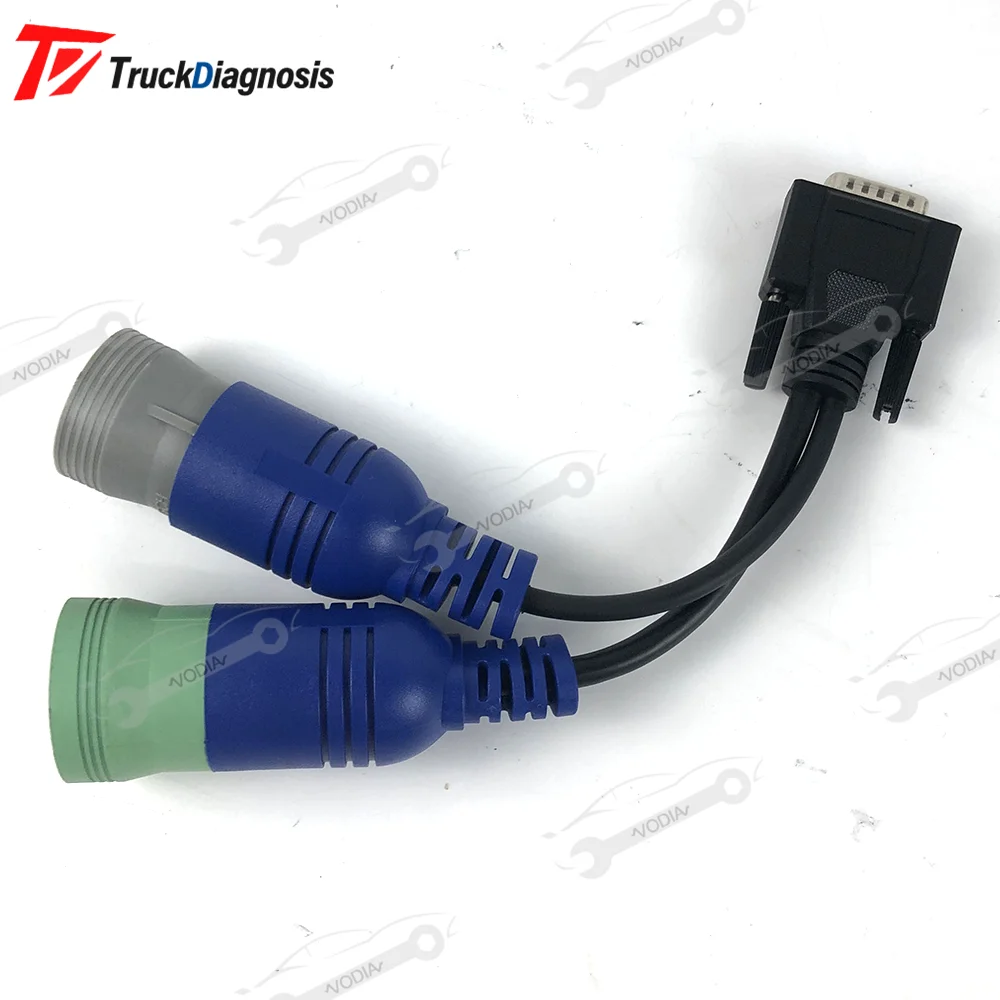 For Nexiq Pn 405048 6 and 9 Pin Y Deutsch insite Adapter Truck Diagnostic USB Cable