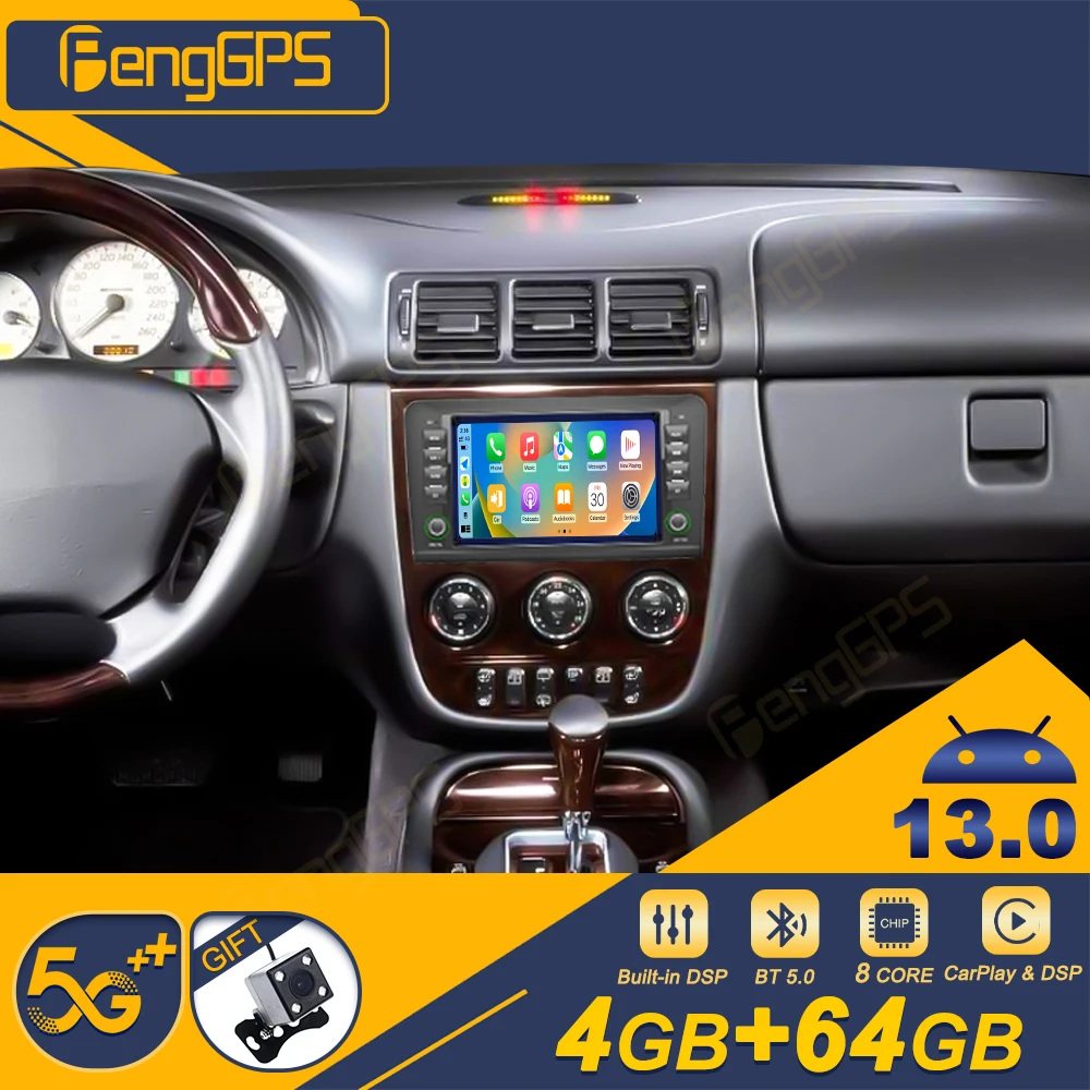 Car Accessories 8 Inch Android 13 Car Radio For Mercedes Benz ML CIass W164 ML300 ML320 ML350 ML450 ML500 ML63 2005-2012 AMG BT