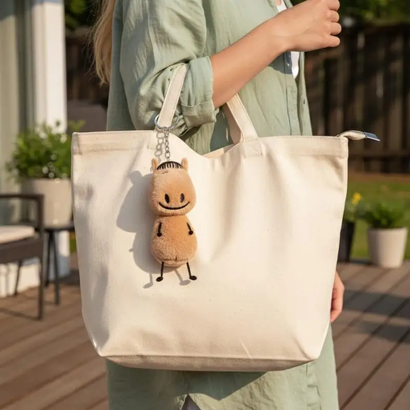 

1/2Pcs Abstract Horse Plush Keychain Horse Year Mascot Keychain Cute Horse-Shaped Animal Pendant Bag Accessories New Year Gift