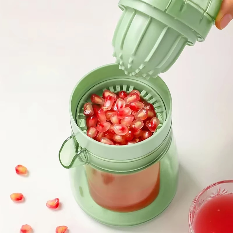 Manual Pomegranate Juicer Compact Fruit Squeezer For Oranges & Small Citrus Essential Kitchen Gadget For Juice