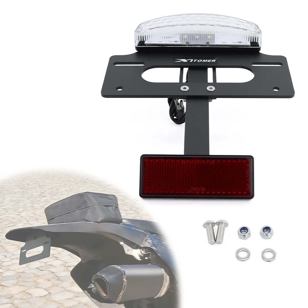 Motorcycle Rear Tail Tidy Fender Eliminator License Plate Holder DR-Z 400S 2000-2024 DR-Z 400SM 2005-2024 DR-Z 400E For SUZUKI