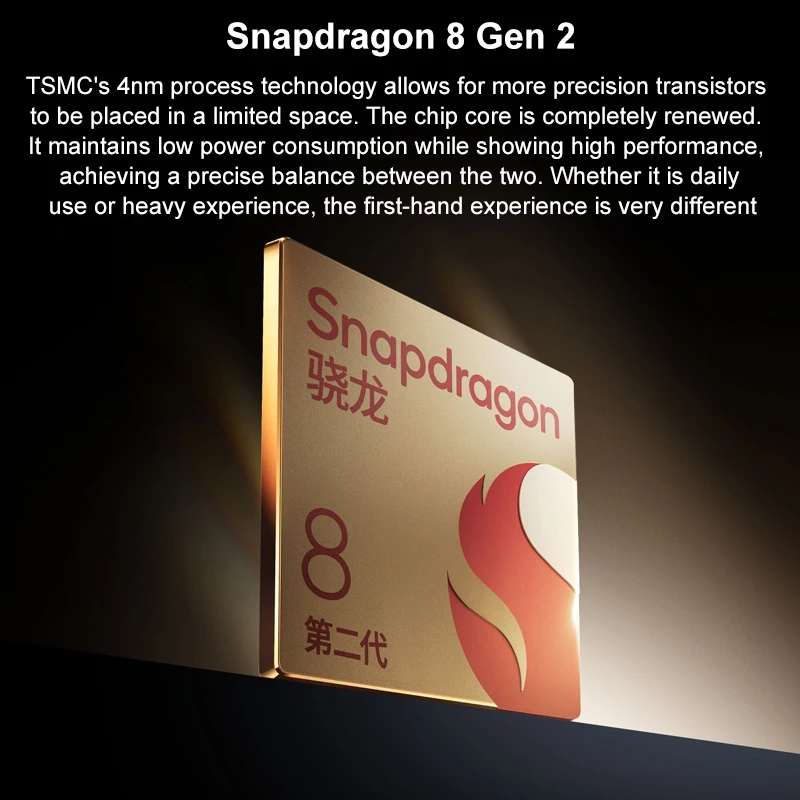 ROM العالمي Xiaomi 13 Pro 256GB/512GB 6.73 بوصة 2k شاشة Snapdragon 8 Gen 2 120W 4820mAh بطارية 50MP + 32MP كاميرا (مستعملة)