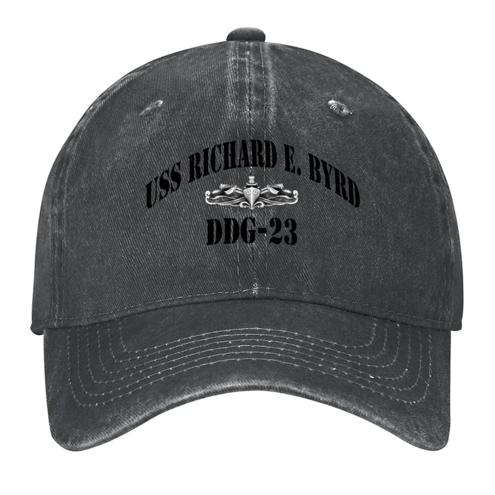 

USS RICHARD E. BYRD (DDG-23) SHIP'S STORE Baseball Cap Visor Winter hat Hip Hop Golf Hat Mens Tennis Women's
