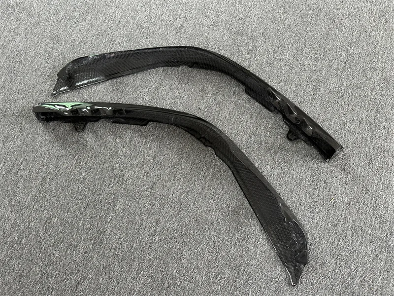 For Ferrari SF90 Upgrade OEM Style Hot Pressed Dry Carbon Fiber Front Lip Front air Cover Side Skirt Rear Lip Side Intake Hood