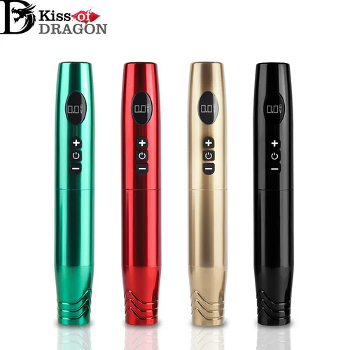Máquina de tatuaje inalámbrica Kiss of Dragon, pluma profesional para cejas, labios, párpados, maquillaje permanente, máquina de tatuaje para artistas