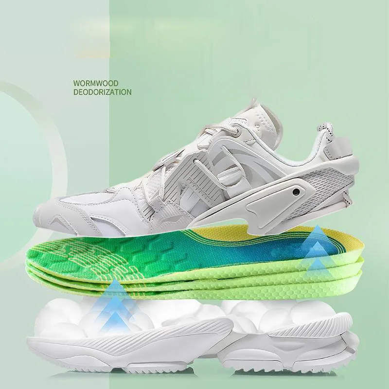 

Comfortable Breathable PU Sports Shock-Absorbing Insole Sweat Absorbing Deodorizing Honeycomb Wormwood Design for Foot Health