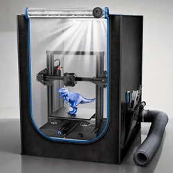 3D printer Enclosure For Creality LED Thermo-Hygrometer Ventilation Kit Premium Fireproof Dustproof Constant Temperature