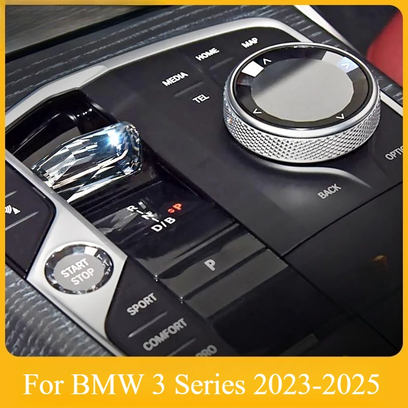 

For BMW 3 Series 2023-2025 Crystal Orchid Finger Gear Knob Kit Hanging Paddle Shifter Automobiles Interior Accessories Body Kits