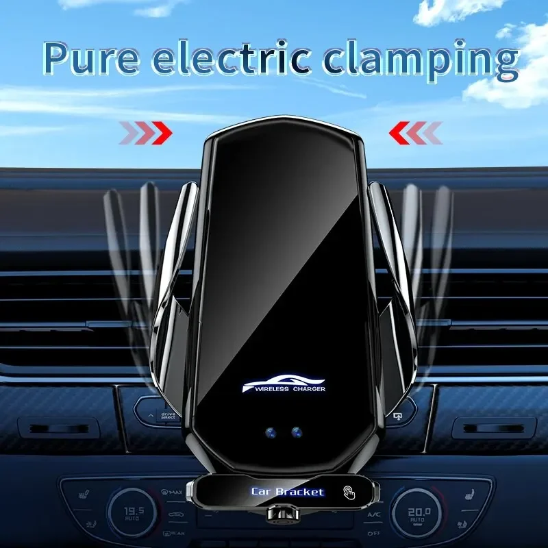 Car Wireless Charger Magnetic Fast Charging Station Air Vent Stand Car Phone Holder Mount For iPhone 15 14 13 12 Samsung Xiaomi