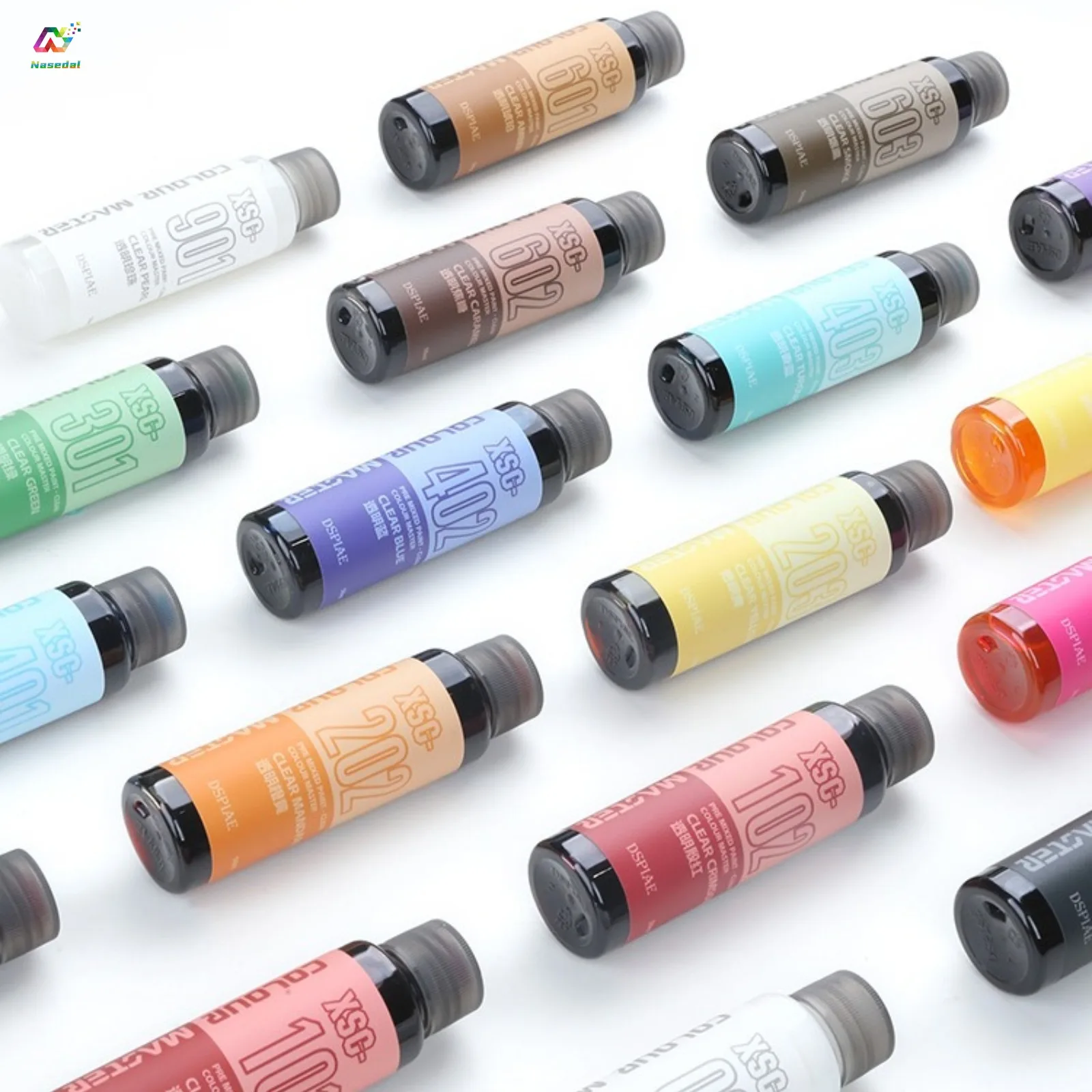 DSPIAE XSC Series 50ml Pre Mixed Water Based Clear Color for Gundam Model Airbrush Spray Hand Brush Painting Hobby DIY Pigment