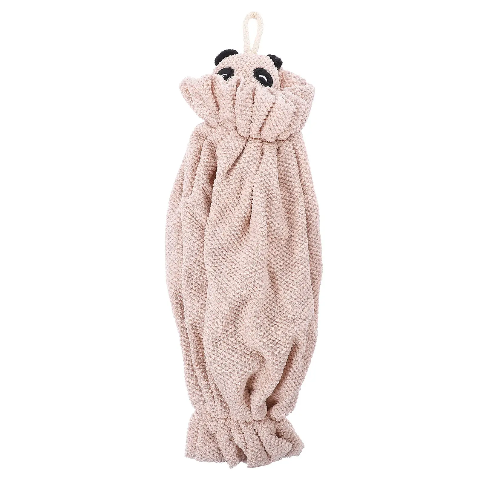 

Cute Cartoon Convenient Wall Garbage Storage and Extraction Hanging Beige Clips Trash Holder Foldable Organizer