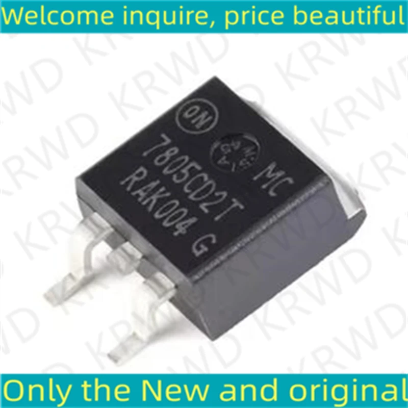 

5PCS 7805CD2T New and Original Chip IC MC7805CD2TR4G MC7805CD2TR4 MC7805CD2T TO-263