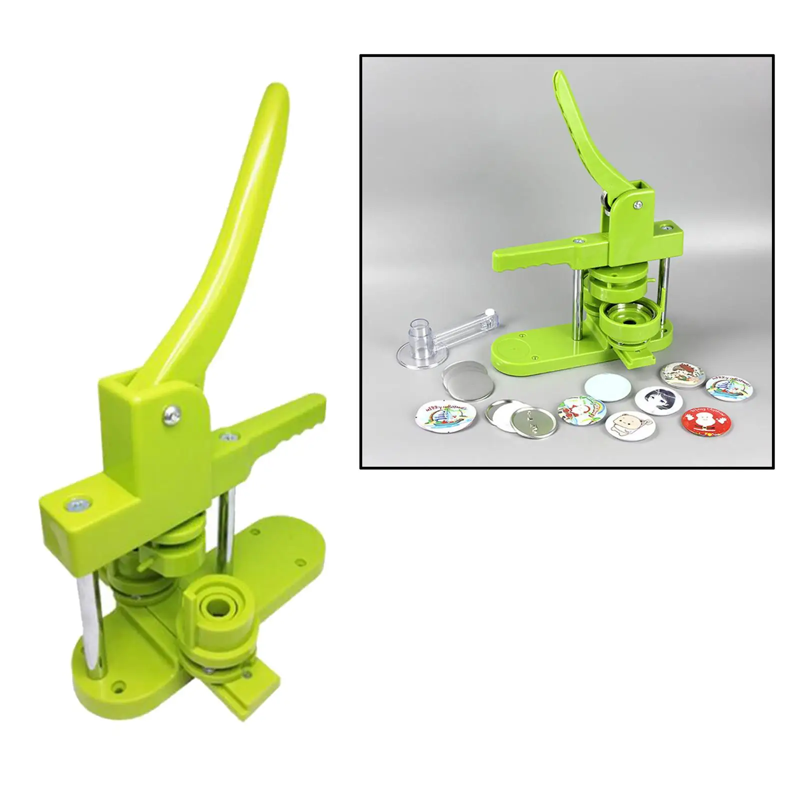 Picture 5: Button Maker Machine Pin Button Maker Personalized Badge Punch