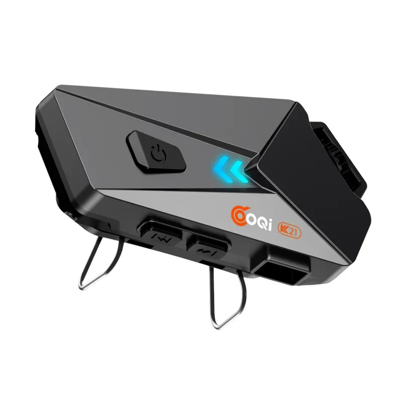 K21 Motorcycle Helmet Headset Wireless Bluetooth Earphone For iPhone Android Moto Walkie Talkie Mic Moto Helmet Headset