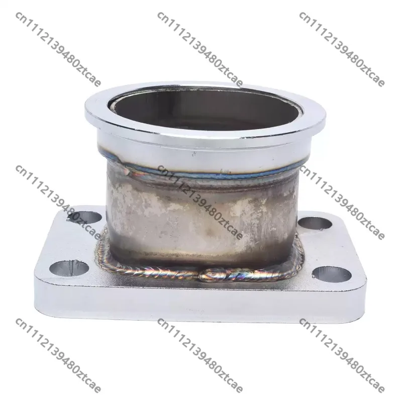 Mod Turbocharger Exhaust Manifold Stainless Steel Flange Adapter, Turbo Exhaust Connecting Flange Replacement Accessory