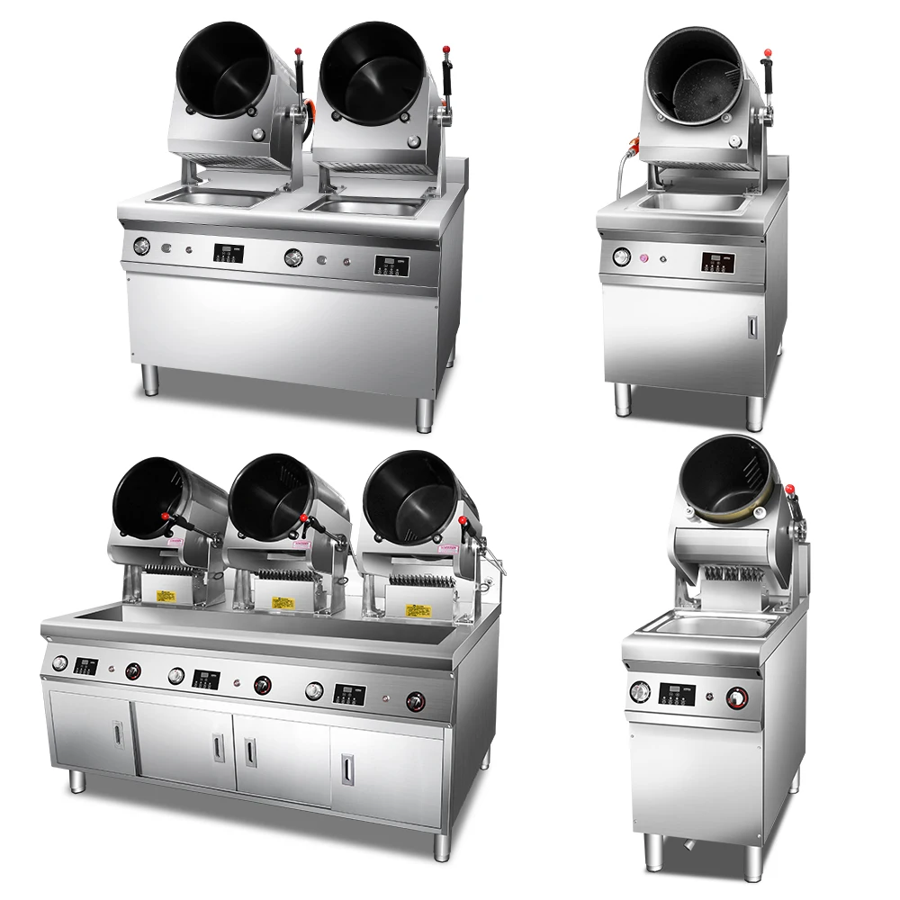 

Semikron Automatic Restaurant Stir-Fry Cooking Wok Machine Egg Fried Rice Machines Automatic Cooking Robot