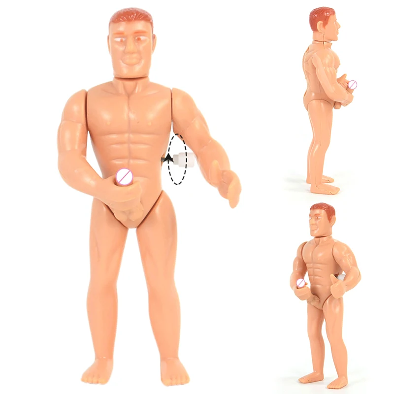 Funny Masturbating Man Figure Toy Wind Up Toy Prank Joke Gag For Over 14 Years Adult Game Sex Toys Bachelor Party Decor Supplies