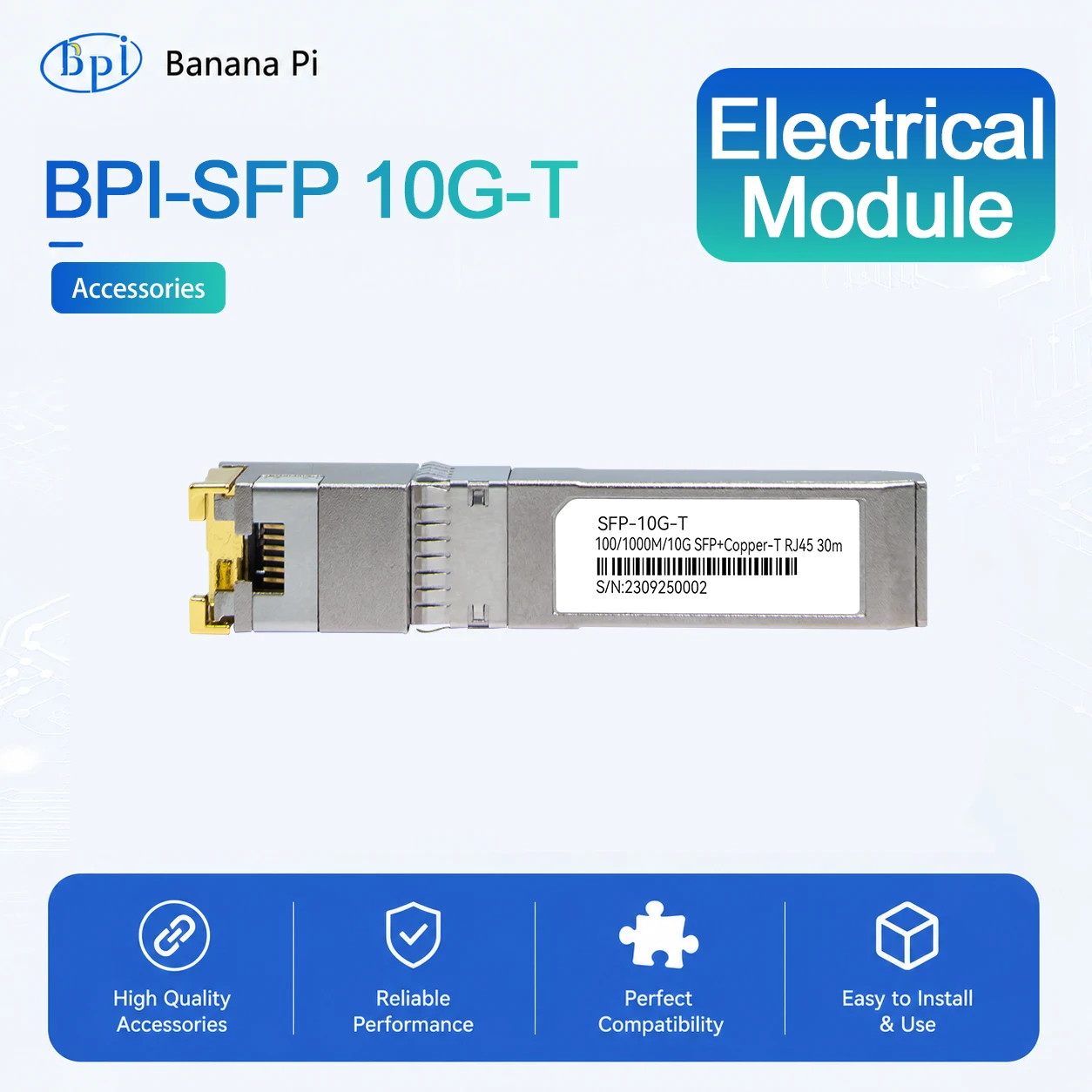 banana-pi-bpi-r4-sfp-10g-t-100-1000m-10g-sfp-copper-t-rj45-30m-electrical-module-applicable-to-bpi-r4