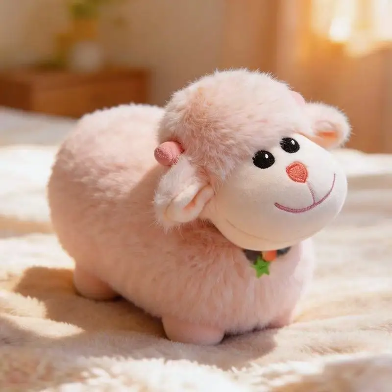 

Latest Cute Little Sheep Doll Kawaii Stuffed Plush Toy Handmade Doll Cartoon Anime Cute Pillow Children's Birthday Gift Doll
