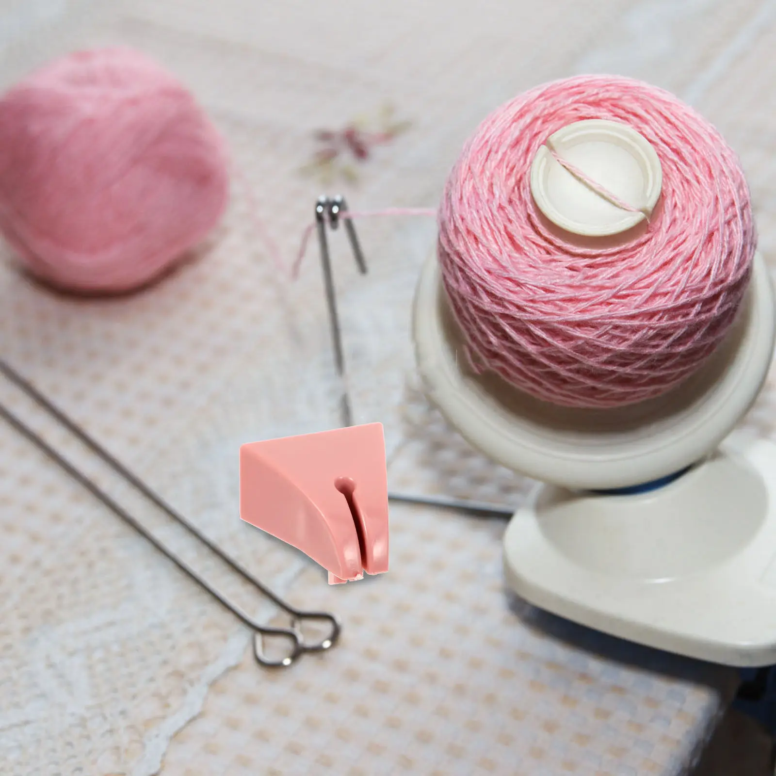 

Handheld Circular Knitting Machine Yarn Mouth Adapter Replacement Part Easy Install Smooth Surface Knitting Tool for DIY Craft